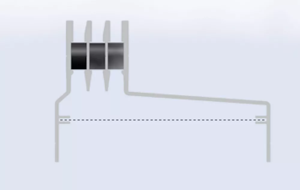 Floor Grills Asymetric | Floor air grills - Microwell